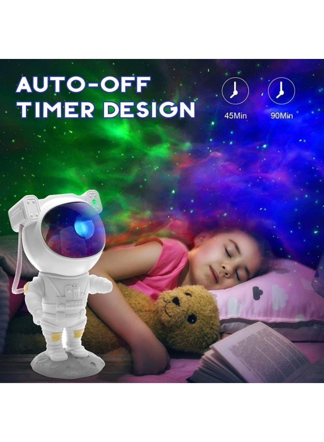 Astronaut Galaxy Projector, Star Projector Night Light with Remote Control & Timer, 360° Rotatable Head, 8 Nebula Effects, Adjustable Brightness for Kids Bedroom, Home Party Decor, Birthday Gift - Image 5