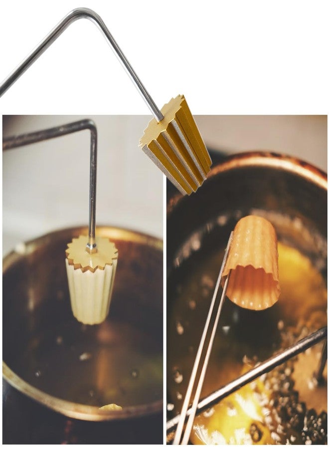 LoveDeal Nyonya Pie Tee Maker, Malaysian Mini Tart Shell Mold, Deep Fry Tart Cup Mold, Reusable Fried Asian Cooking Tool, Homemade Pie Tee - Image 3