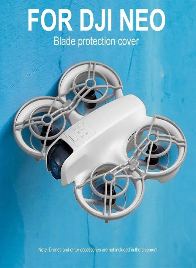 GetZget غطاء حماية المراوح GetZget® متوافق مع ملحقات حماية المراوح DJI Neo بزاوية 360 درجة (رمادي) - Image 2