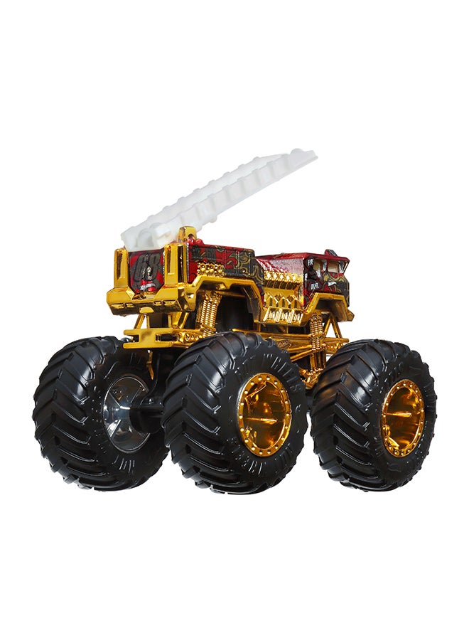 Hot Wheels Monster Trucks Toy Truck, Premium Die-Cast 1:64 Scale Trophy Champions Vehicle & Accessory (Styles May Vary)  - Image 1