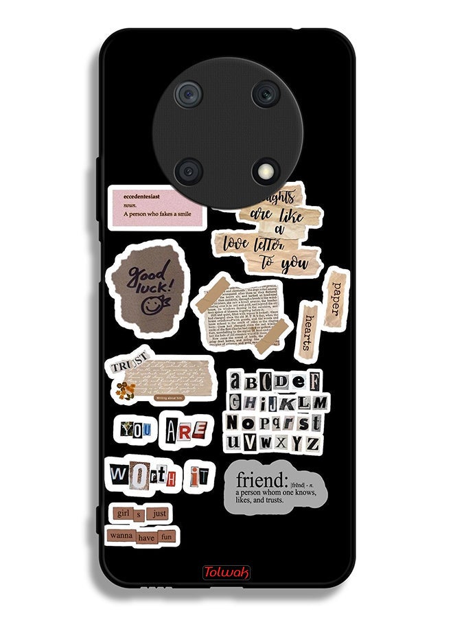 Tolwak Huawei nova Y90 Protective Case Cover Good Luck Quotes Stickers  - Image 2