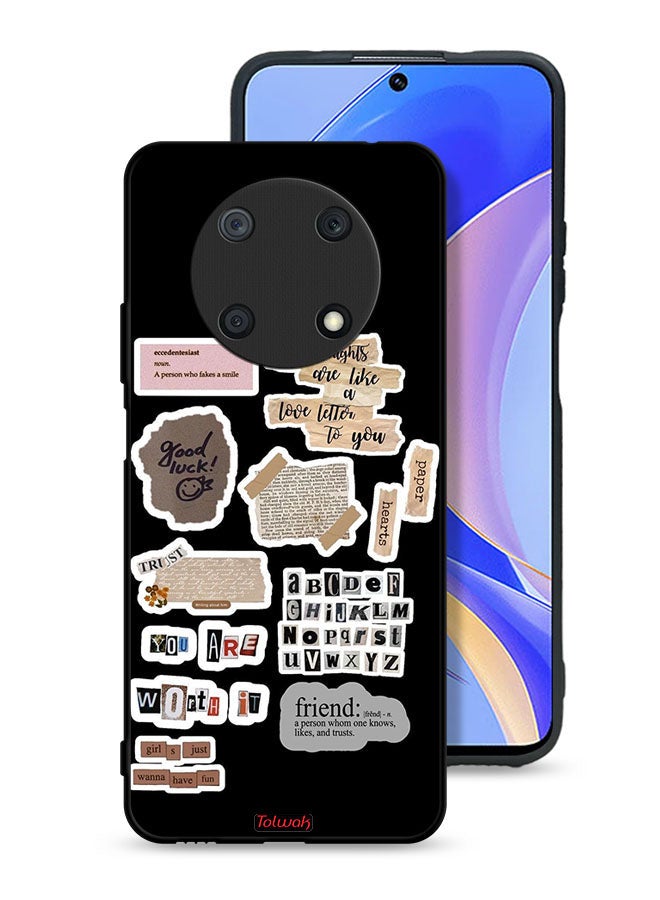 Tolwak Huawei nova Y90 Protective Case Cover Good Luck Quotes Stickers  - Image 1