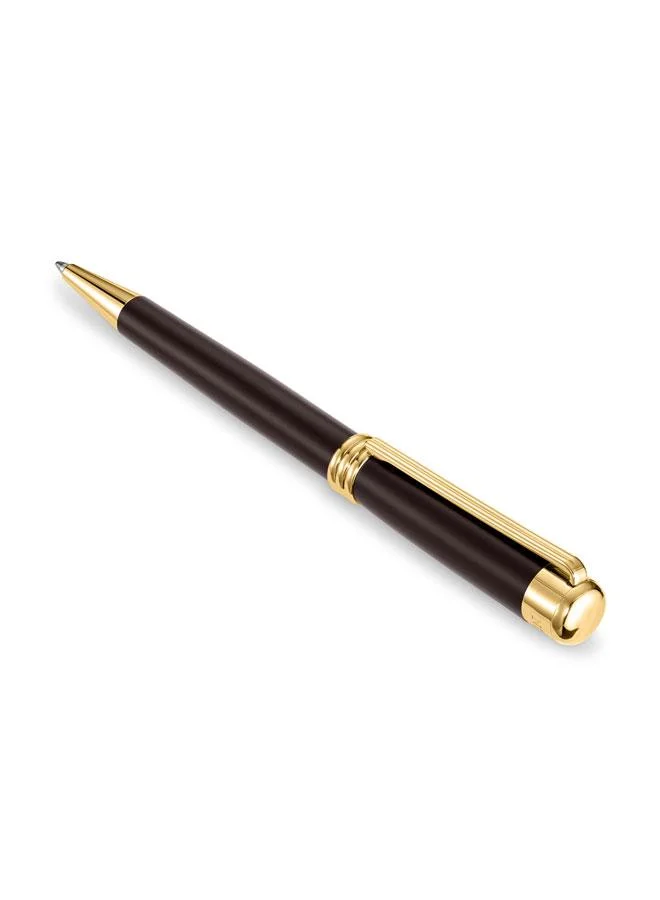 نينا ريتشي Bordeaux Buckle Twist Ballpoint Pen, Black Ink