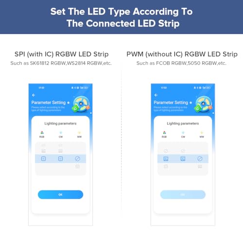 BTF-LIGHTING SP630E Bluetooth Controllers 4 Zones 2.4GHz RF RB3 Remote Kit Support FCOB COB SMD PWM or SPI RGB RGBW LED Strip WS2811 WS2812B WS2814 WS2815 SK6812 IC etc DC5V DC12V DC24V - Image 3