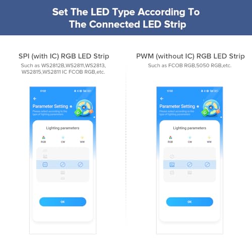 BTF-LIGHTING SP630E Bluetooth Controllers 4 Zones 2.4GHz RF RB3 Remote Kit Support FCOB COB SMD PWM or SPI RGB RGBW LED Strip WS2811 WS2812B WS2814 WS2815 SK6812 IC etc DC5V DC12V DC24V - Image 2