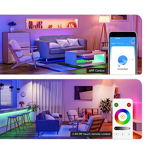 BTF-LIGHTING SP630E Bluetooth Controllers 4 Zones 2.4GHz RF RB3 Remote Kit Support FCOB COB SMD PWM or SPI RGB RGBW LED Strip WS2811 WS2812B WS2814 WS2815 SK6812 IC etc DC5V DC12V DC24V - Image 4