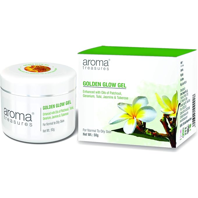 Aroma Treasures Golden Glow Gel (50gm) - Image 1