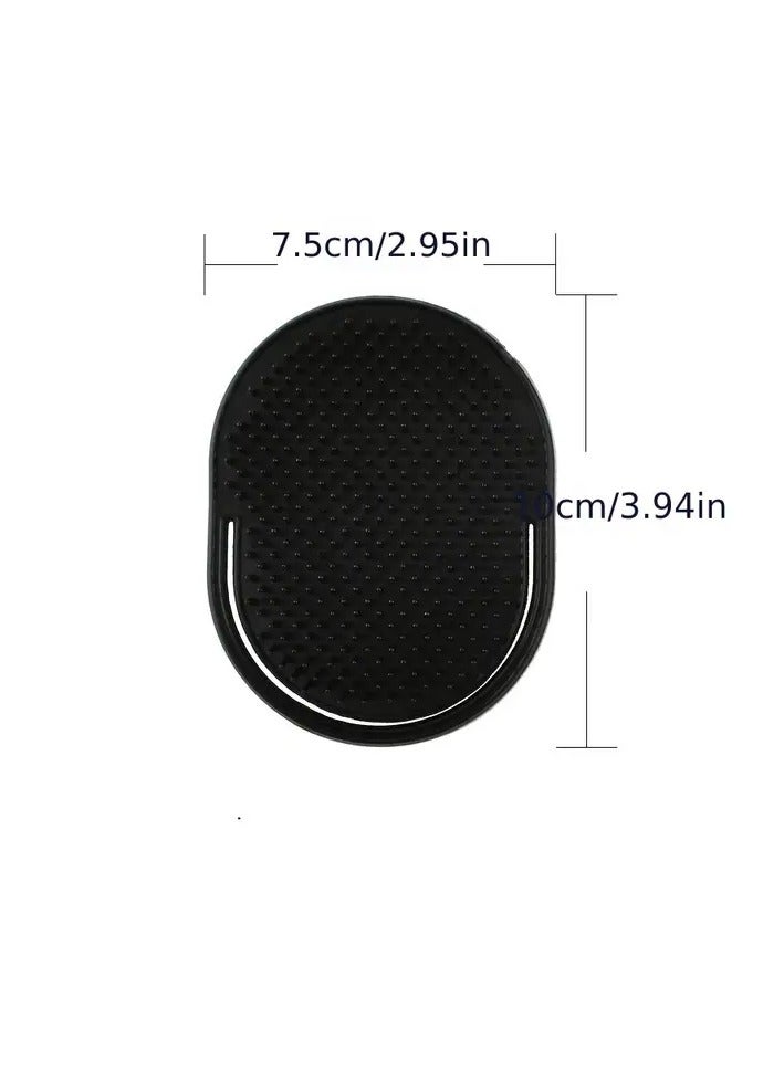 ORiTi Pocket Hair Brush Small Light Palm Grip Comb Massage Brush Comb For Man Portable For Home Travel 1PC - Image 3