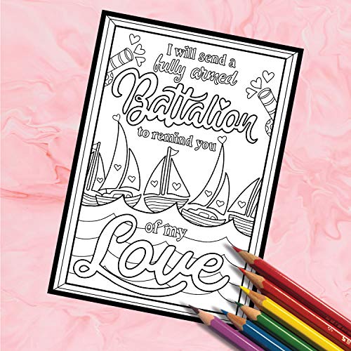 Coloring Broadway - Hamilton Inspired Coloring Pages (Set of 4), Hamiltine’s Collection Musical Merchandise, Printed on Matte Card Stock (8 1/2” x 11”), Ideal Gift for a Broadway Theater Lover - Image 5