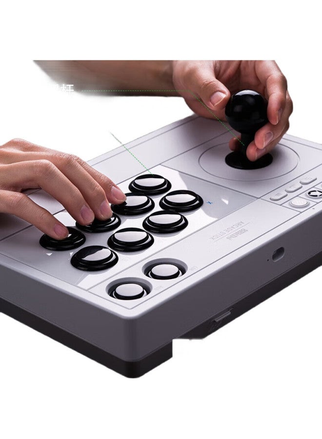 8Bitdo Arcade Joystick, Microsoft Authorized Xbox Series Xbox One, Multi-Platform Connection, Supports Pc Steam Platform, Led Real-Time Layout Display - Image 2