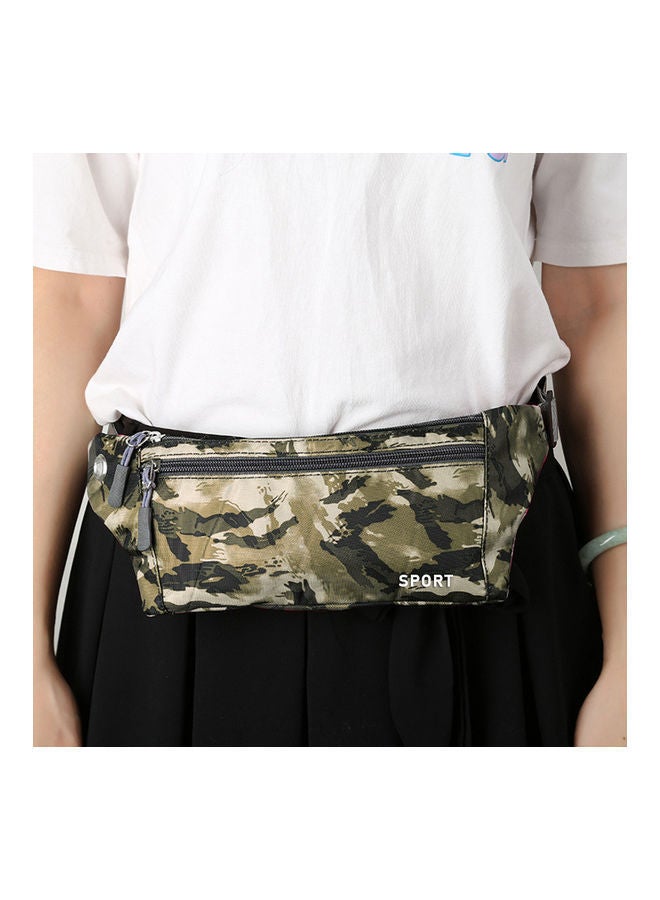 NIBEMINENT Camouflage Printed Sports Waist Bag 20 x 2cm - Image 1