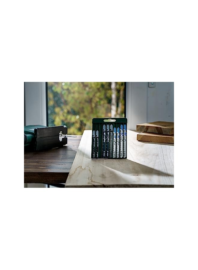 BOSCH Diy 10Tlg. Stichsägeblatt Set Wood And Metal Zum Sägen In Holz Und Metall - Image 4
