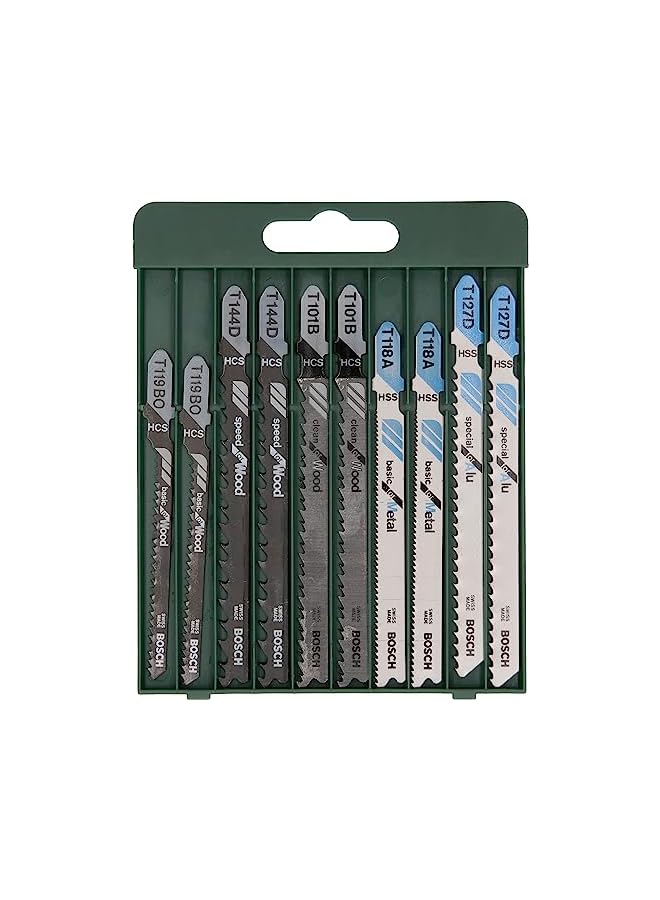 BOSCH Diy 10Tlg. Stichsägeblatt Set Wood And Metal Zum Sägen In Holz Und Metall - Image 2