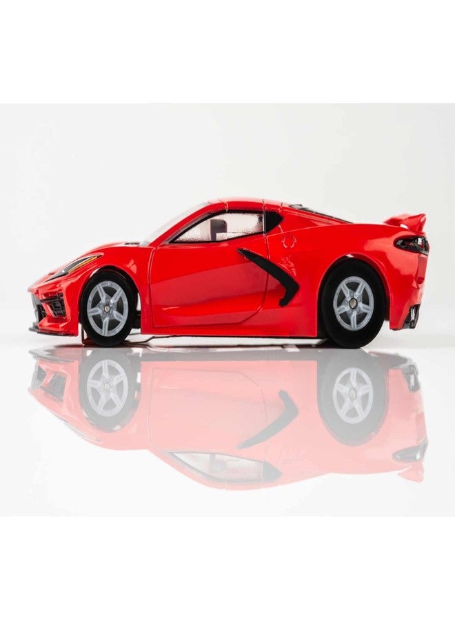 أفكس سيارات سباق AFX/Racemasters Corvette C8 Torch Red AFX22011 HO - Image 2