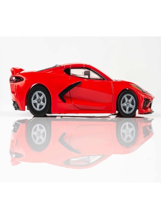 أفكس سيارات سباق AFX/Racemasters Corvette C8 Torch Red AFX22011 HO - Image 3