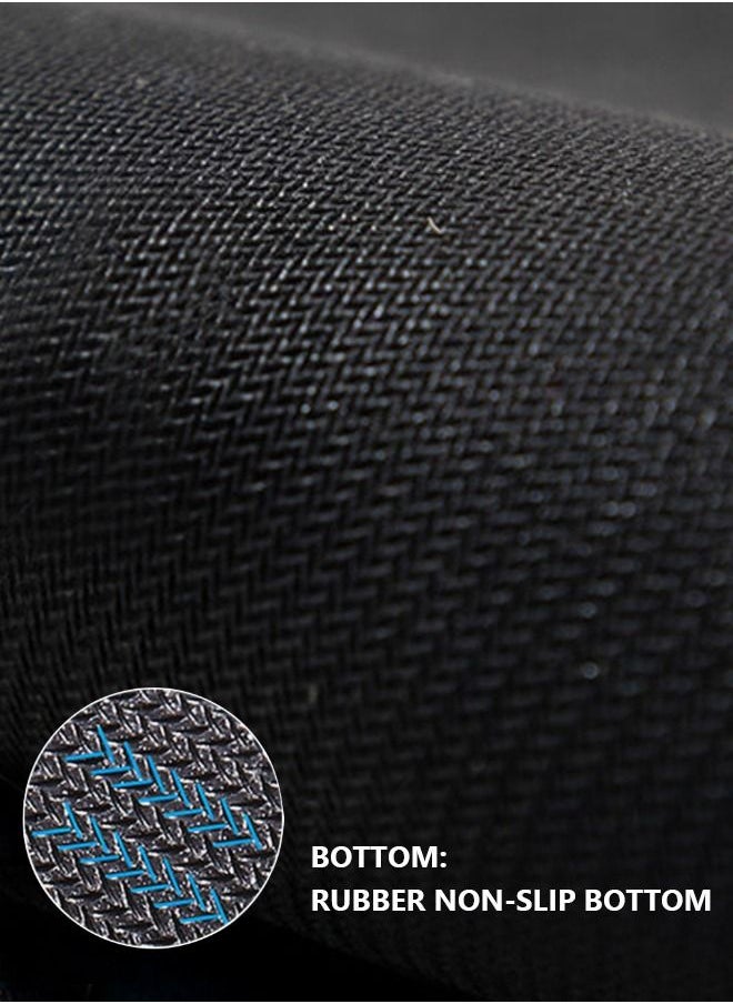 AHAKAC - Bath Mat with Highly Absorbent - Non-slip Floor Mat with Non-slip Texture of the Bottom - Comfortable Cushioned Floor Mat with Cotton-like Fabric - Image 1