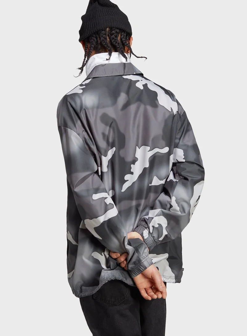 adidas Originals Camo Coach Graphic Jacket