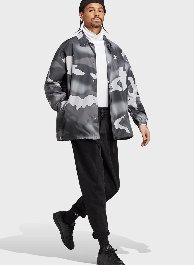 adidas Originals Camo Coach Graphic Jacket