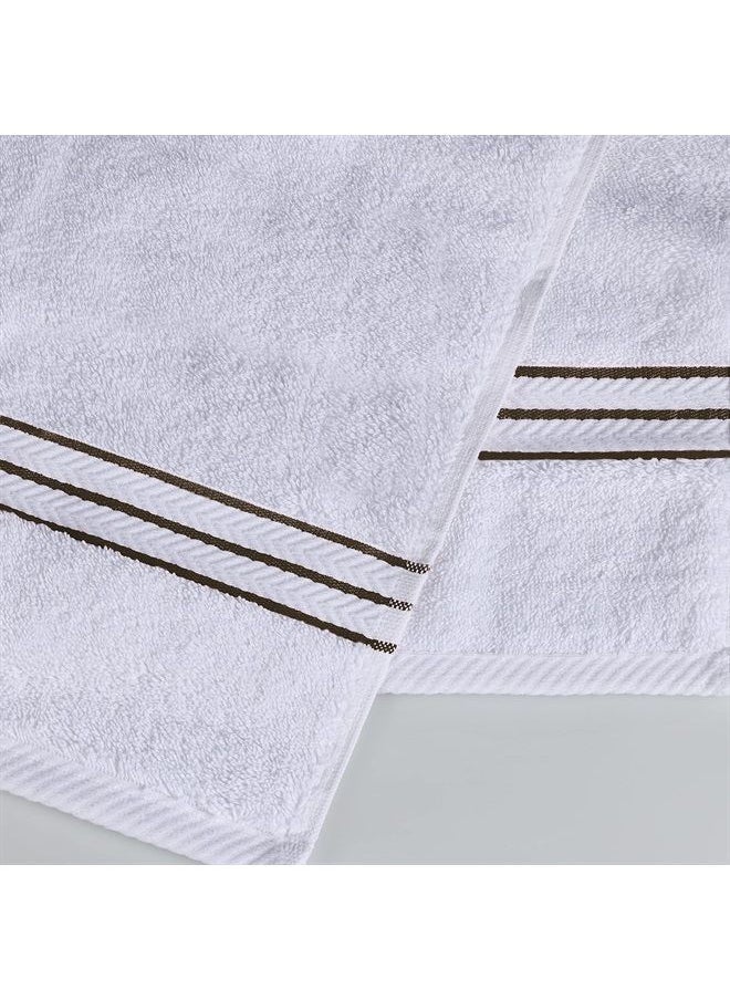 Superior Turkish Cotton Ultra-Plush 6-Piece Hand Towel Set, Small Towels for Home, Apartment, Airbnb, Kitchen, Bathroom Essentials, Absorbent Quick Drying, Bath Accessories, Soft Basics, Latte  - Image 3