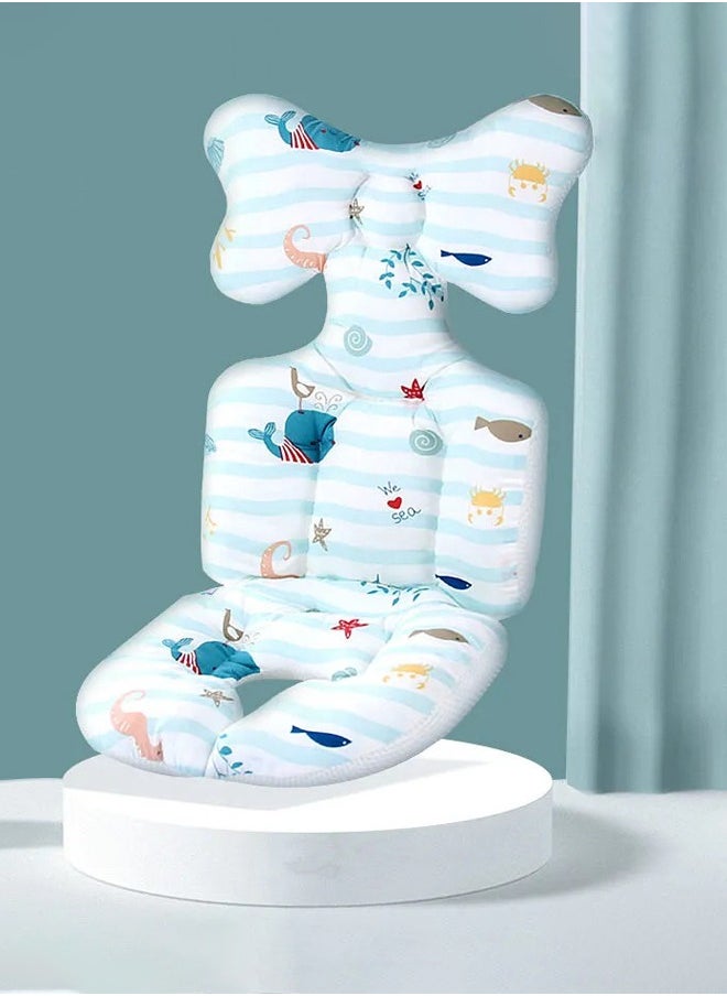 Soft Touch - Baby Stroller Cushion Pad Stroller Liner Insert Car Seat Liner Cover Non Slip Baby Stroller Liner Seat Pad - Image 1