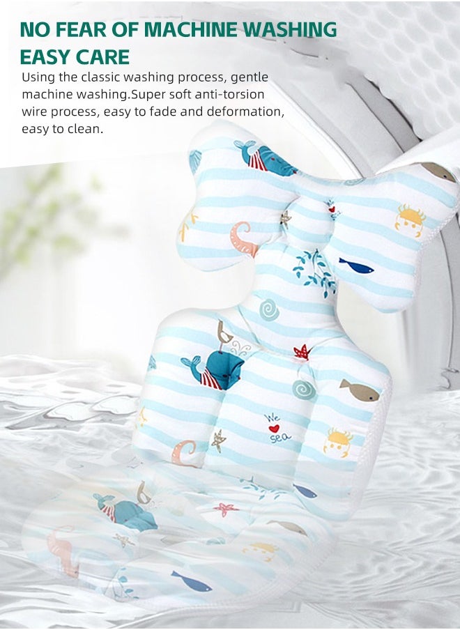 Soft Touch - Baby Stroller Cushion Pad Stroller Liner Insert Car Seat Liner Cover Non Slip Baby Stroller Liner Seat Pad - Image 1