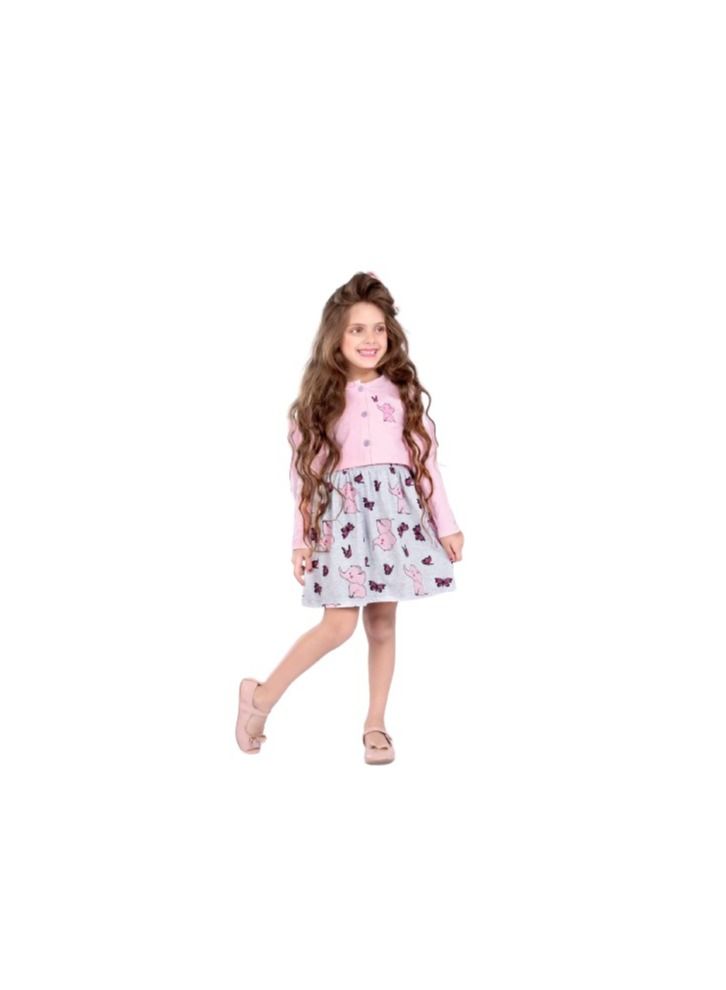 Summer dress with blazer for girls 