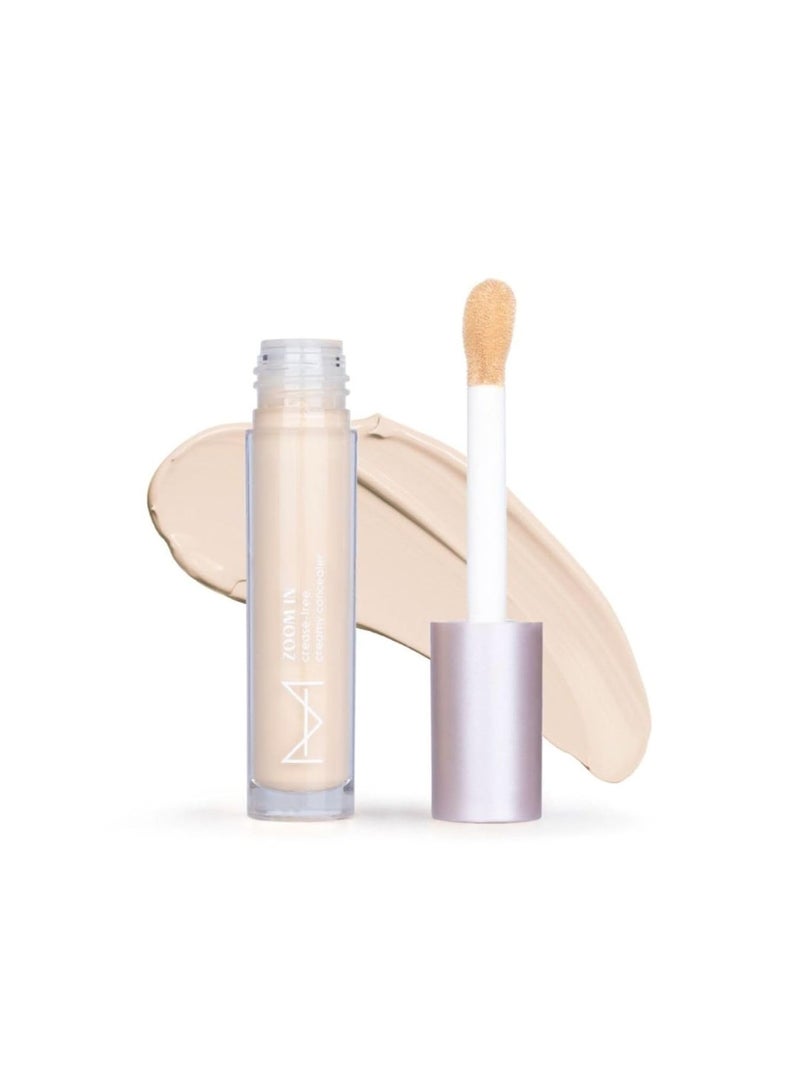 House Of Makeup Matte Concealer for Dark Circles, Pigmentation | Non-Crease, Non-Cakey | Long Wear, Waterproof, Sweat-proof | Full Coverage Concealer for Oily Skin | For Face Makeup | 6 ML (FL01 - Fair to Light Skin Tone) - Image 1