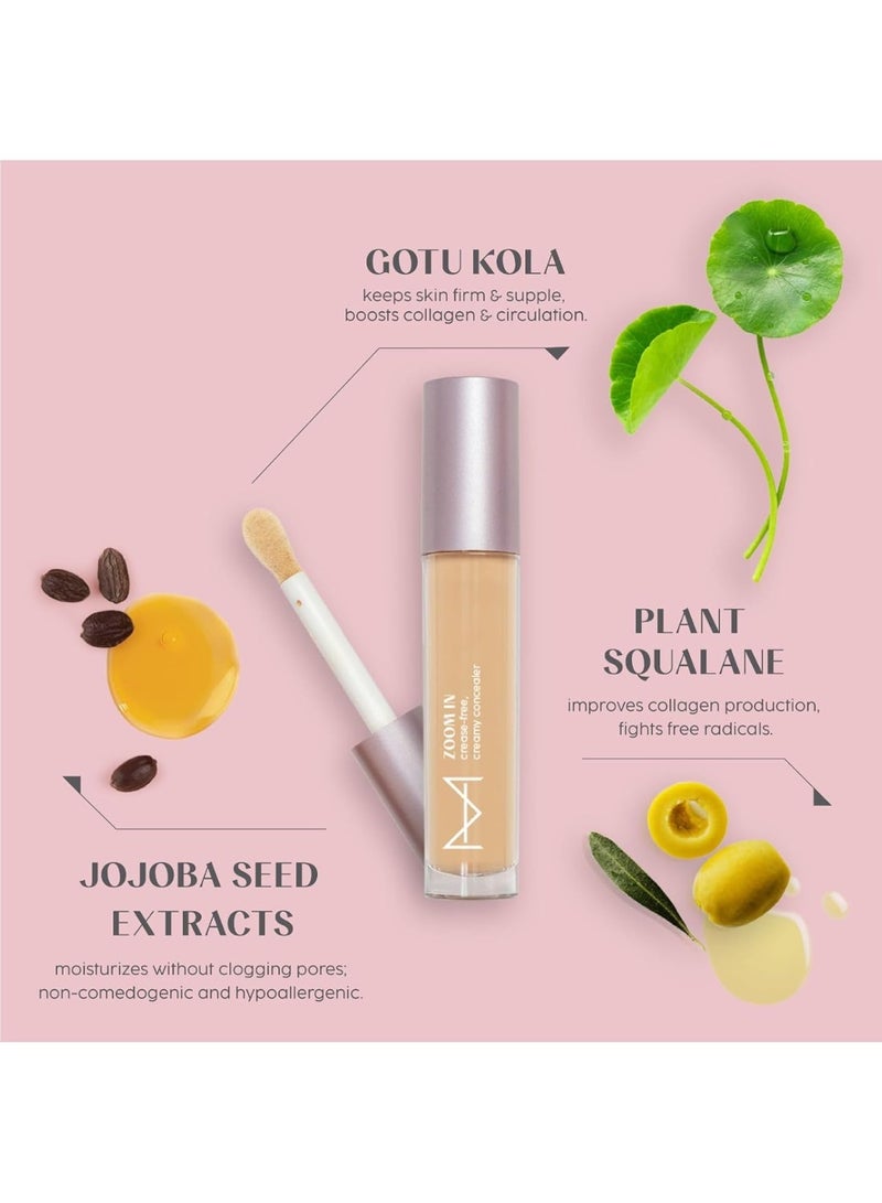 House Of Makeup Matte Concealer for Dark Circles, Pigmentation | Non-Crease, Non-Cakey | Long Wear, Waterproof, Sweat-proof | Full Coverage Concealer for Oily Skin | For Face Makeup | 6 ML (FL01 - Fair to Light Skin Tone) - Image 3