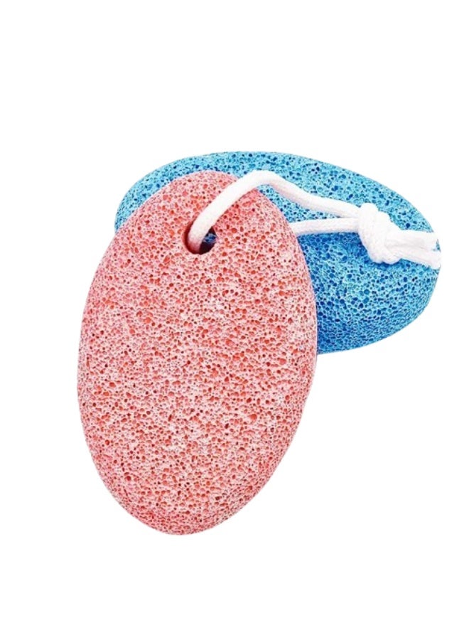 حجر تقشير طبيعي يزيل الجلد الميت في دقائق -أداة الباديكير الطبيعية لإزالة الجلد الصلب بسهولة- أداة العناية التي لا غنى عنها -حجر طبيعي لتقشير الجلد الميت بلمسة احترافية (قد يختلف اللون) - Image 3