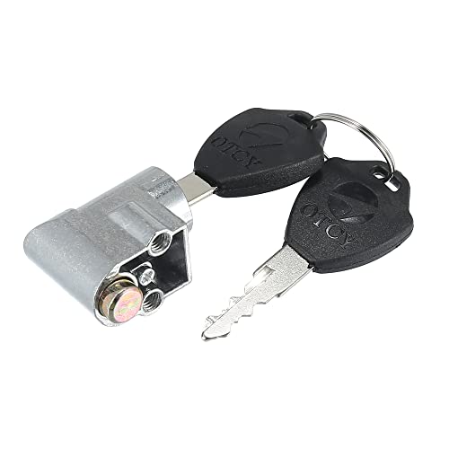 uxcell مفتاح تشغيل دراجة نارية كهربائية مع قفل أمان للبطارية مع 2 مفتاح - Image 4