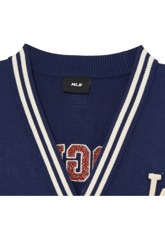 MLB Men'S And Women'S Couple College Style Knitted Cardigan Loose Coat Spring Autumn Kcv01 - Image 5