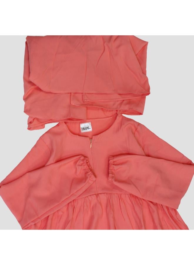 Our kids Salmon Praying Gown "Isdal" - Image 3