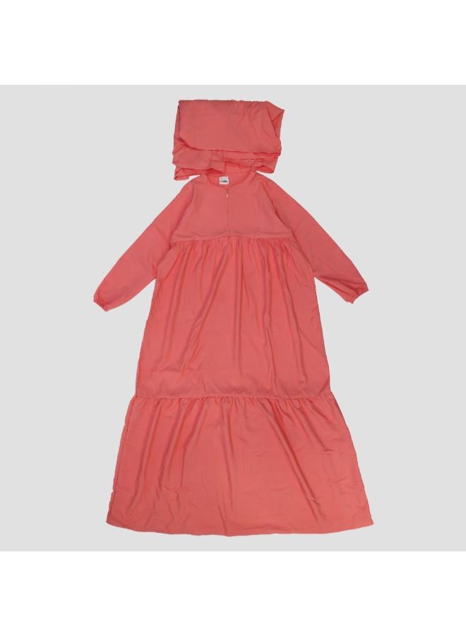 Our kids Salmon Praying Gown "Isdal" - Image 2