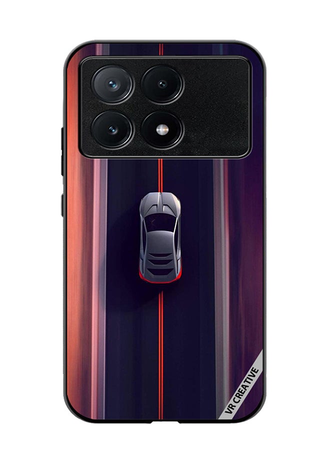 VR CREATIVE Protective Case Cover For Xiaomi Poco X6 Pro Car Design Multicolour - Image 1