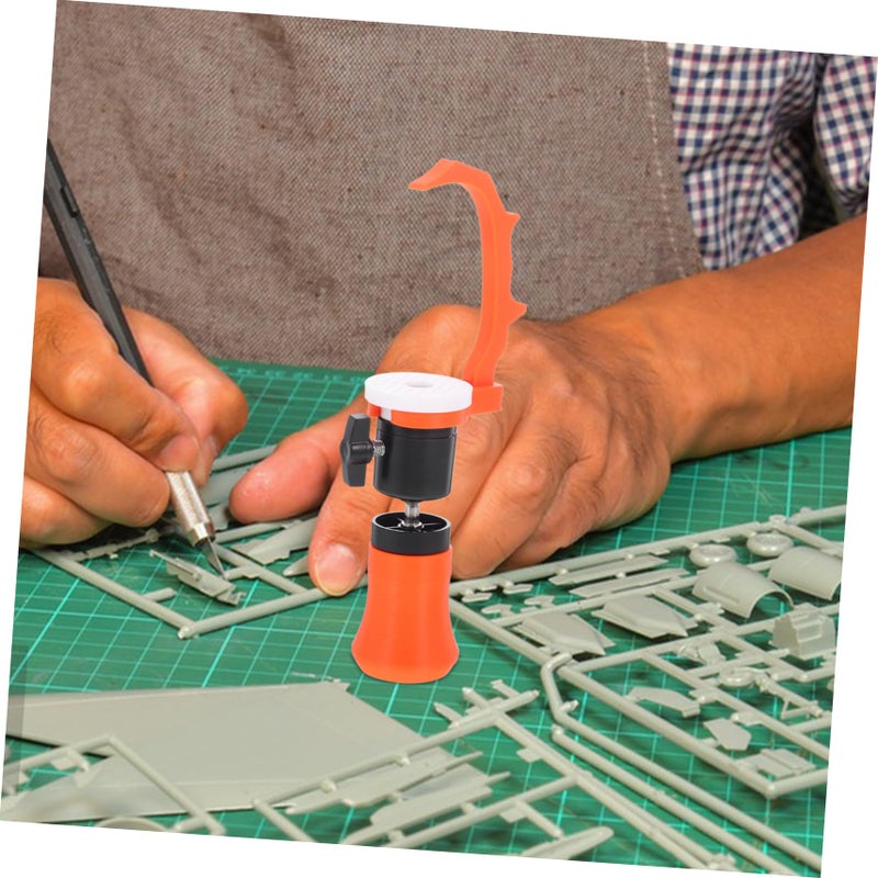 360 Rotating Display Stand For Hand Painting Models Adjustable Height Coloring Platform - Image 3
