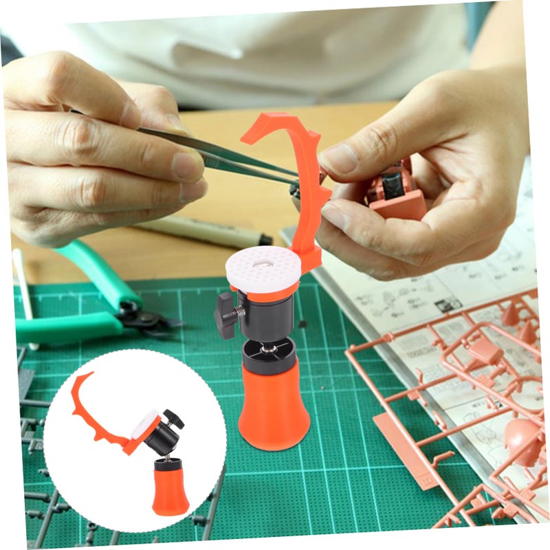 360 Rotating Display Stand For Hand Painting Models Adjustable Height Coloring Platform - Image 4