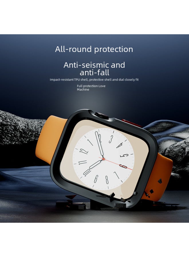 لحماية ساعة آبل الذكية iWatch من الجيل الرابع إلى التاسع - غلاف درع واقي مضاد للغبار من السيليكون الناعم - Image 3