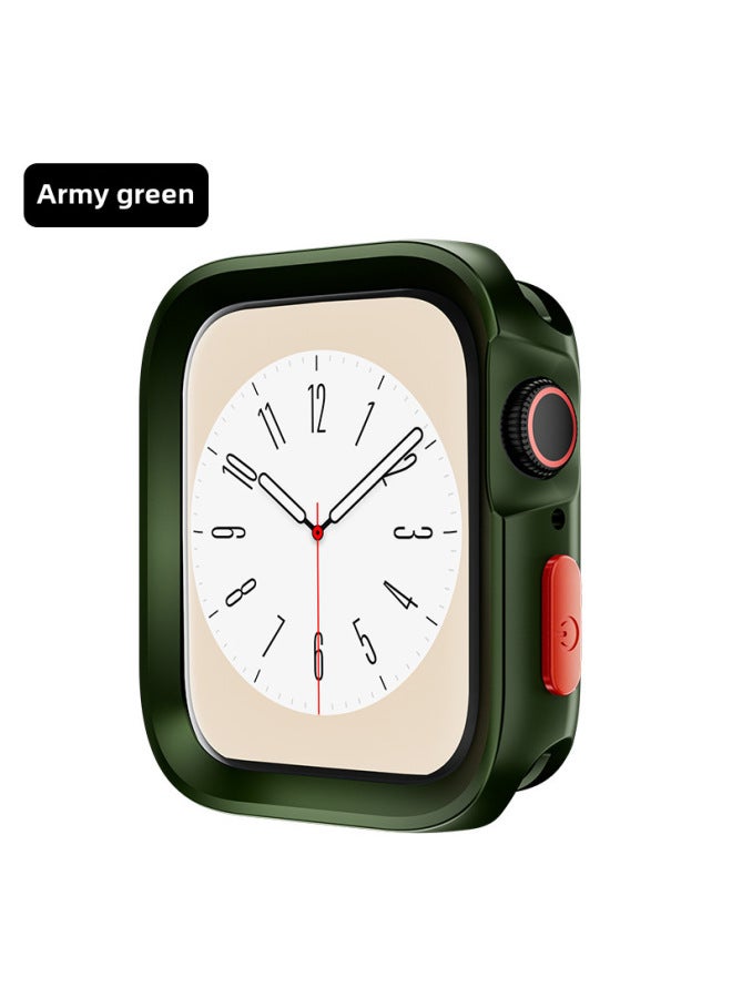 لحماية ساعة آبل الذكية iWatch من الجيل الرابع إلى التاسع - غلاف درع واقي مضاد للغبار من السيليكون الناعم - Image 1