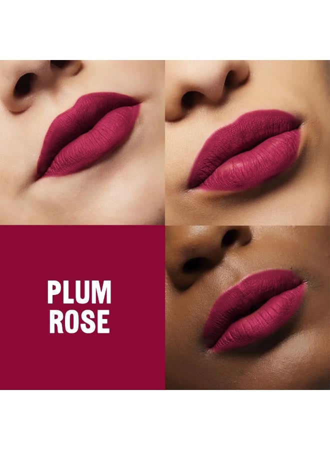 JANIWA Plum Rose Liquid Matte Lipstick – Rich Plum Lip Color, Long Wear Pigmented Lipstick for Women, Smooth Hydrating Velvet Lip Makeup - Image 2