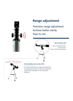 Generic Telescope Refraction Hd Coated Glass Optical Lens With Portable Tripod  - Image 4
