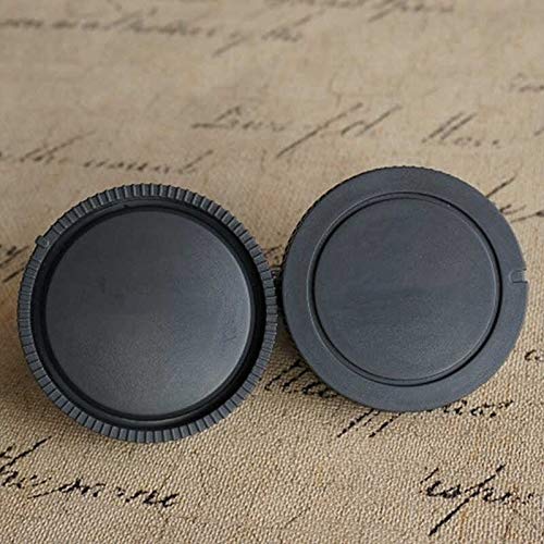 HIFFIN® Rear Lens Cap & Camera Body Cap for All Canon DSLR Cameras - Image 2