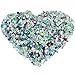 rockcloud 1 lb Flourite Tumbled Chips Crushed Stone Healing Reiki Crystal Jewelry Making Home Decoration - Image 2