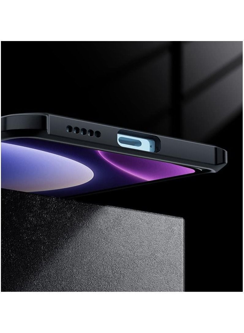 Arabest Xiaomi Poco F5 Case Airbags Shockproof Shell Back Transparent TPU+PC For - Image 5