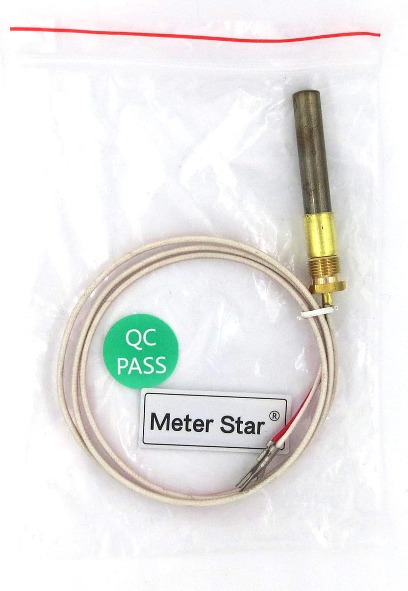 METER STAR 750℃ temperature Resistance Millivolt Replacement Thermopile Generators Used On Gas FirePlace/Water Heater/Gas Fryer Cluster Thermocouple for 24" Fireplace - Image 4