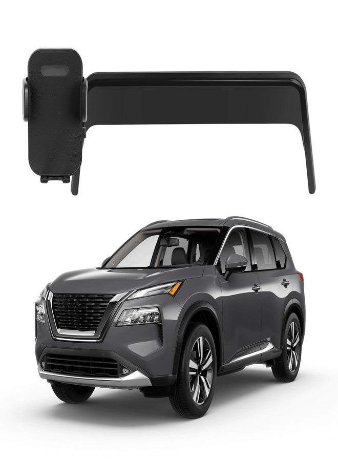 HPEVA 8Inch Car Phone Holder Mount Compatible with Nissan Rogue 2021-2025/Altima 19-25/Sentra SV SR(Not Fit S) 20-25 Accessories Custom Screen & Mobile Phone 360°Adjustable Cell Phone Car Decoration Mount - Image 1