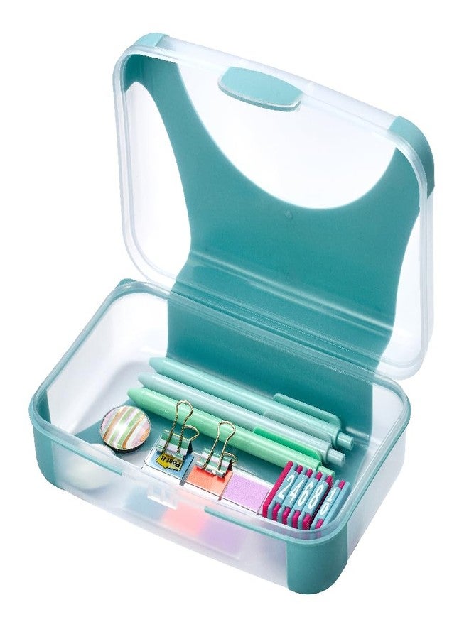 LockerMate by Bostitch Hard Pencil Case, Durable Plastic Pencil Box, Kid-Friendly Design - Image 1