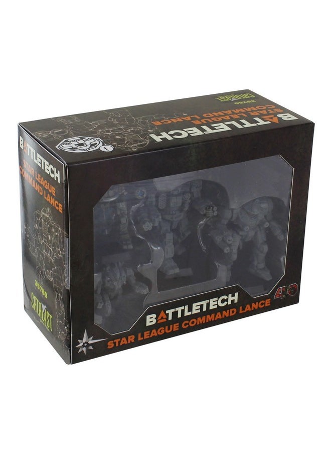 Catalyst Game Labs Catalyst Game Labs | BattleTech: Star League Command Lance | Miniatures Game | Ages 14+ | 2+ Players | 30+ Minutes Playing Time 