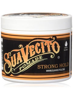 SUAVECITO Pomade Firme Hold 4 Oz 2 Pack Strong Hold Hair Pomade For Men Medium Shine Water Based Flake Free Hair Gel Easy To Wash Out All Day Hold For All Hair Styles  - Image 2