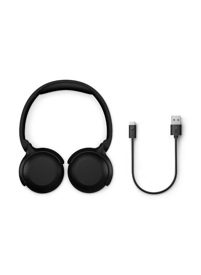 Philips Series 2000 Wireless Over Ear Headphone with Mic black - Image 4