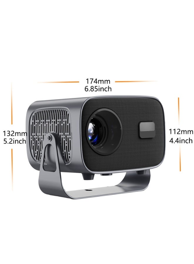 A10 Smart Android 11.0 1080P Projector With 5G WiFi Lamp Portable Projectors 4K Support HD Video Home Theater Projector  - Image 3